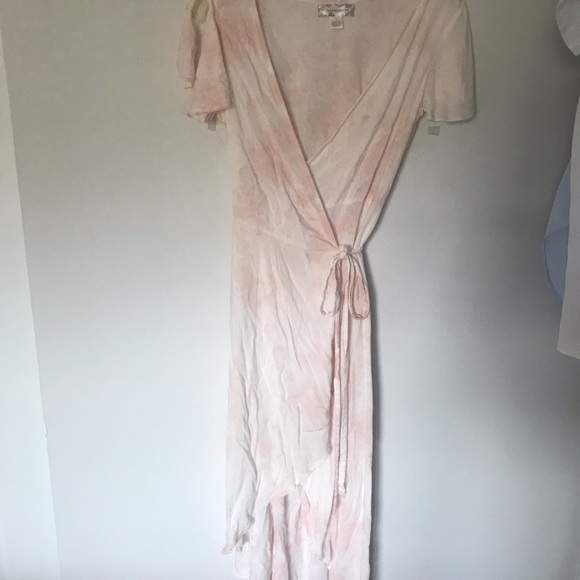 Band of gypsies tie dye wrap dress - Picture 3 of 6